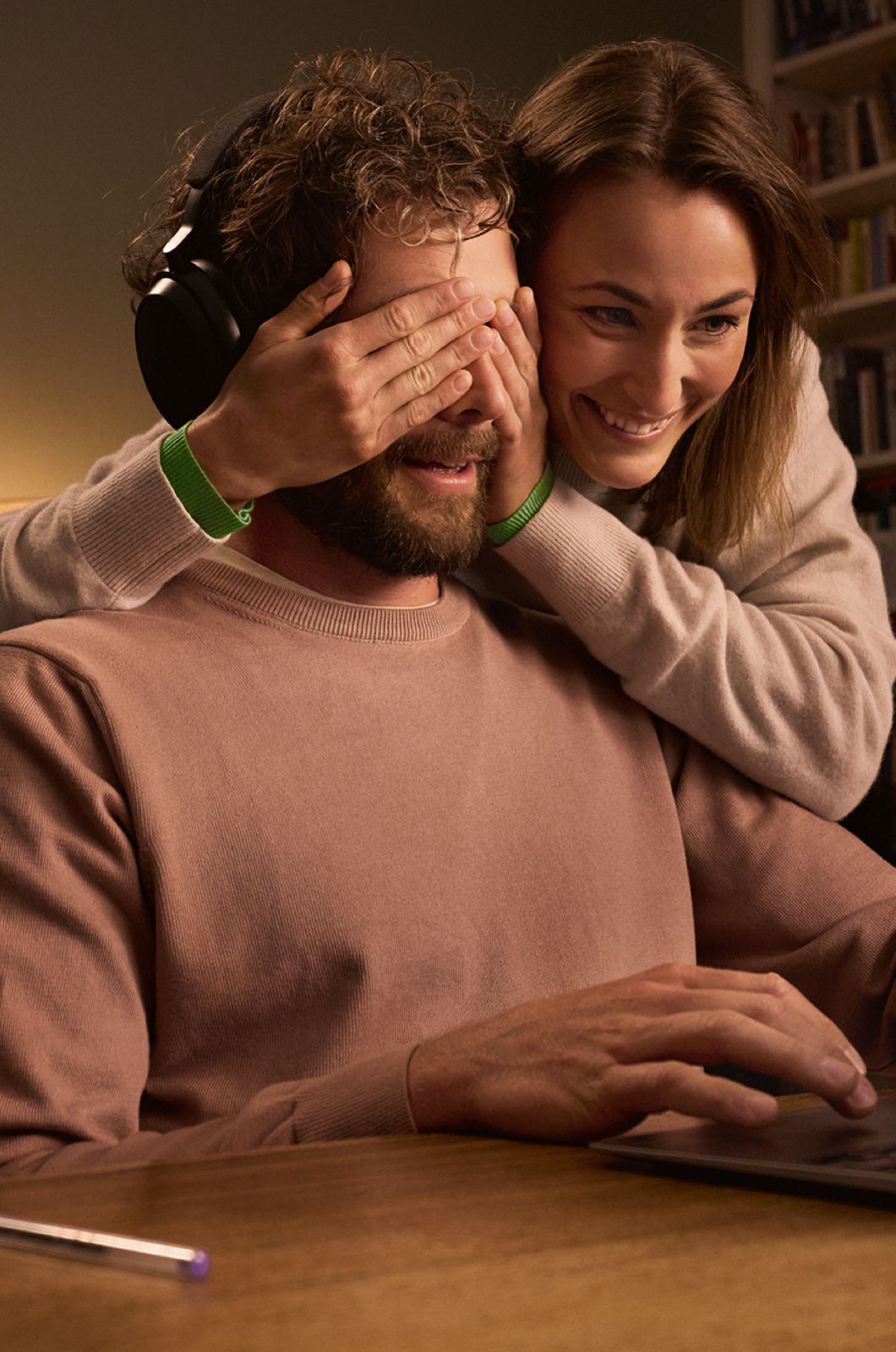 Pärchen am Computer