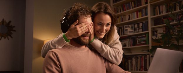 Pärchen am Computer