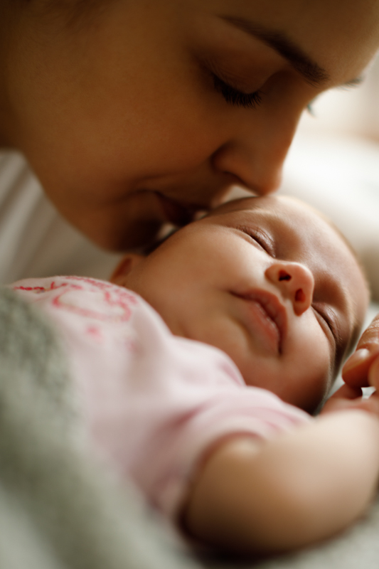 Mama mit Baby